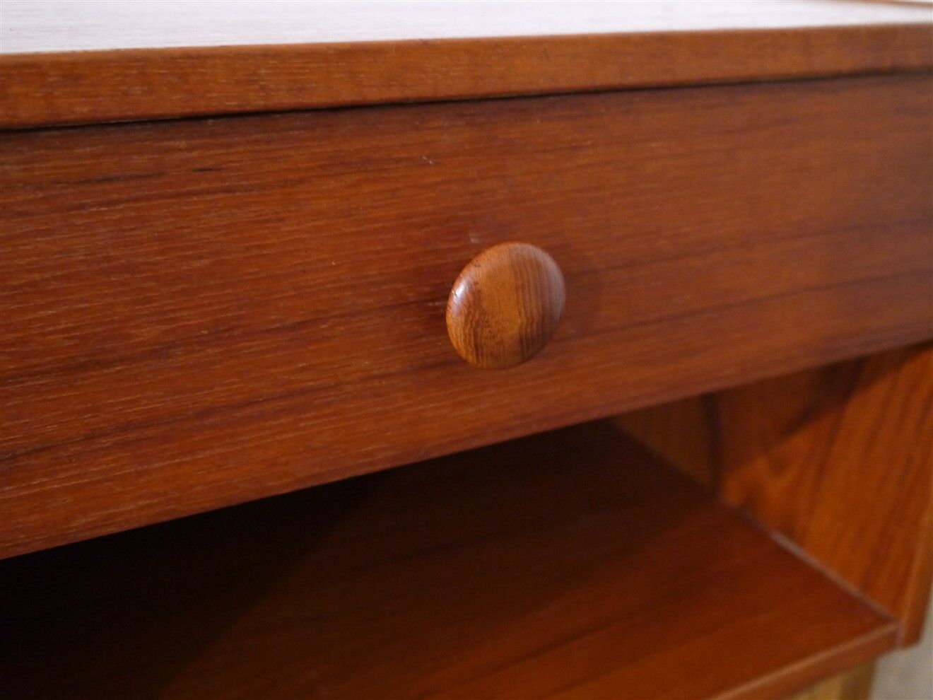 Vintage Scandinavian teak accent furniture 1960