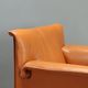 Vintage B&B armchairs Laurianetta design by Afra and Tobia Scarpa from the 1980s.