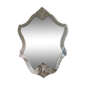 20th venetian mirror - 106x66cm
