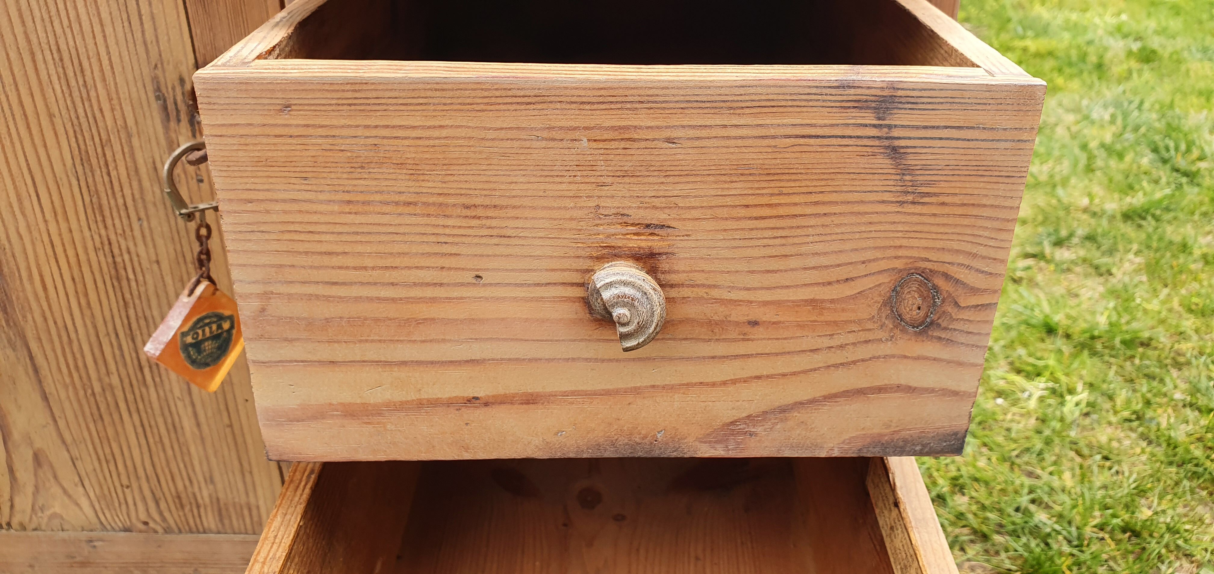 Small pharmacy or school furniture with drawers. 1920.
