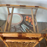 Rattan table and chairs set
