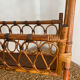 Bamboo and rattan magazine rack, 1960s