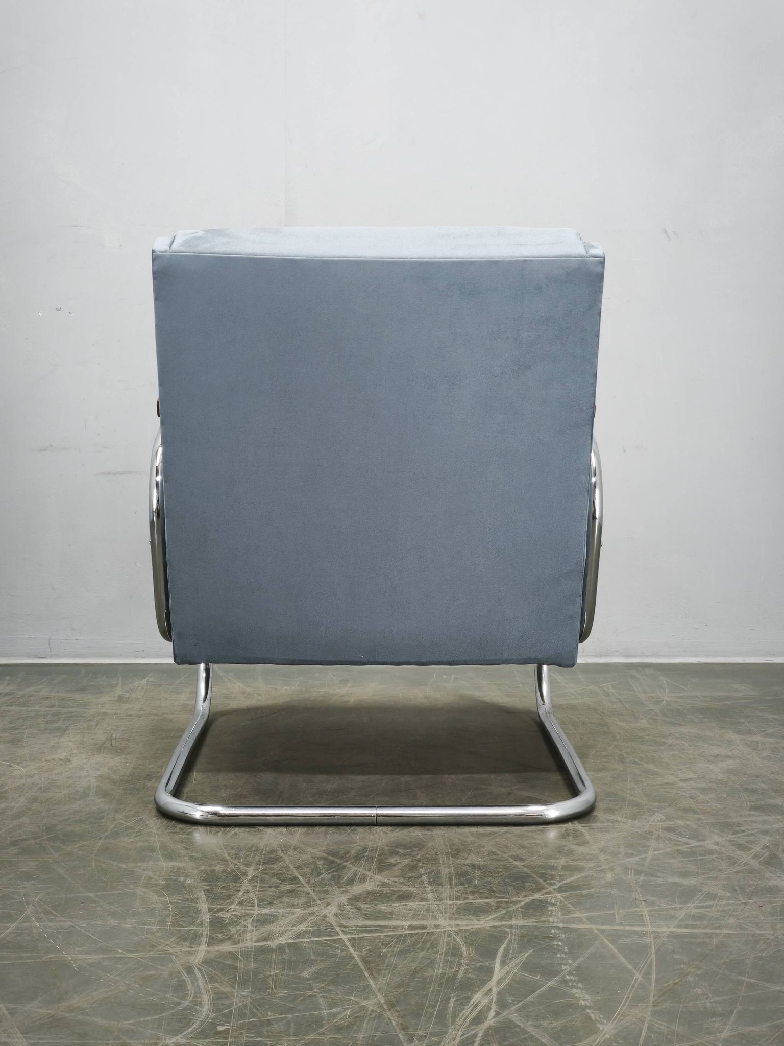 1930s Bauhaus Cantilever Armchair in Thonet S 411 Style, Attributed to Kovo
