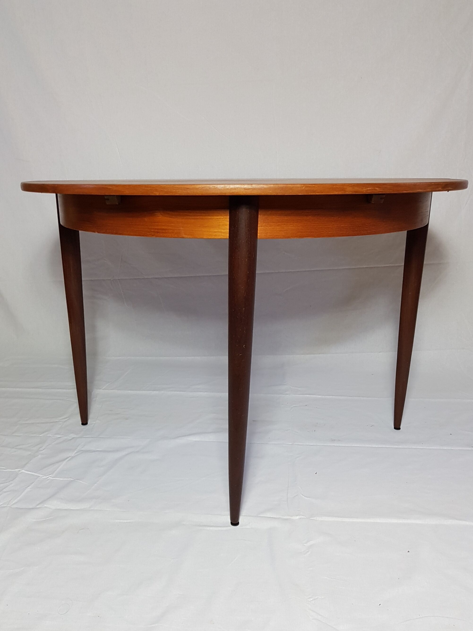 Danish teak dining table with extension cords 1960