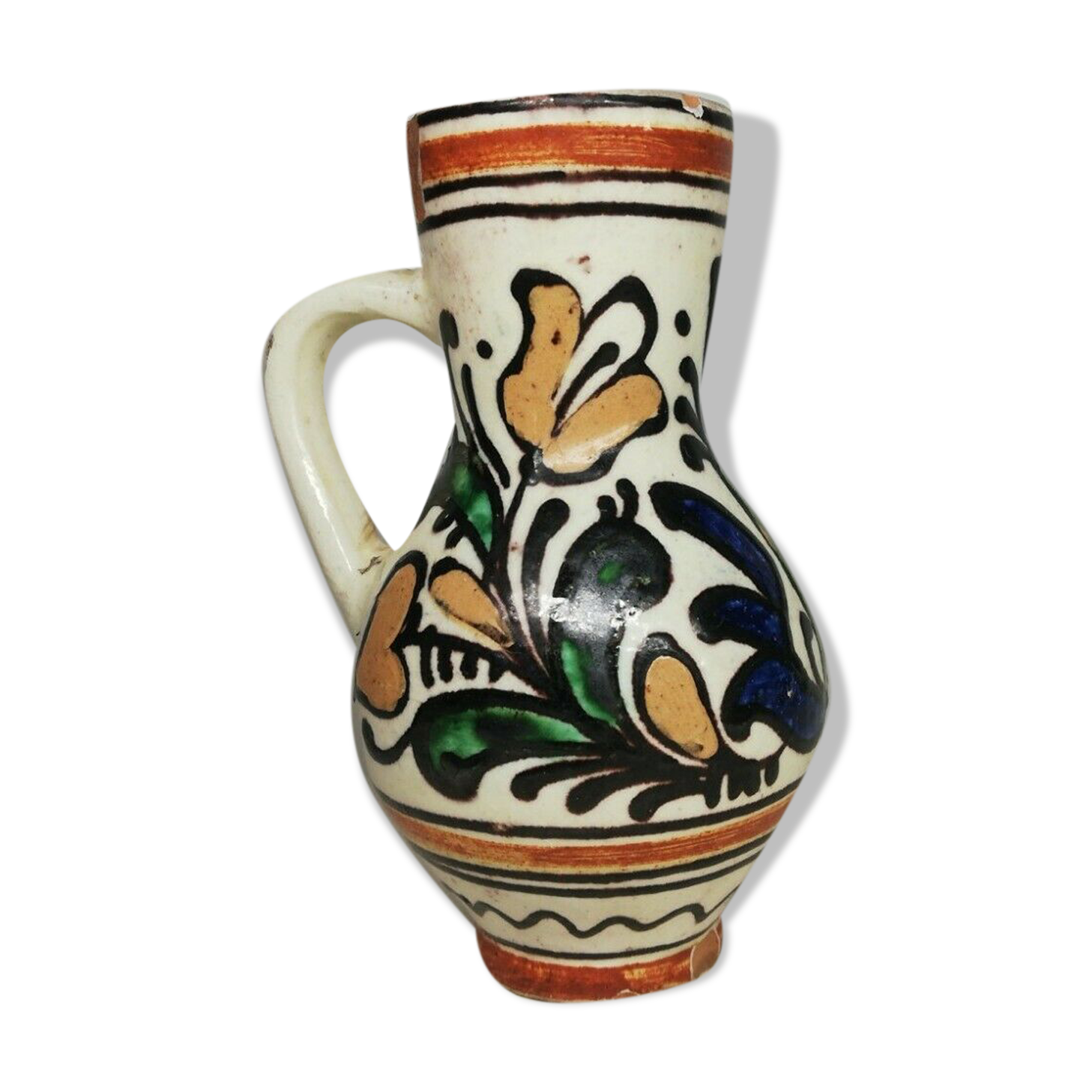 Vintage ceramic pitcher