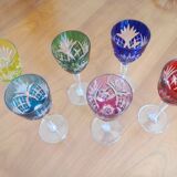 Saint Louis wine glasses, Chantilly model