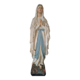 Plaster statue of the Virgin