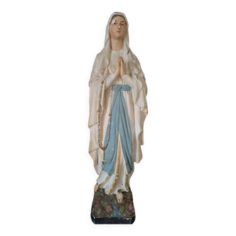 Statue de vierge en plâtre