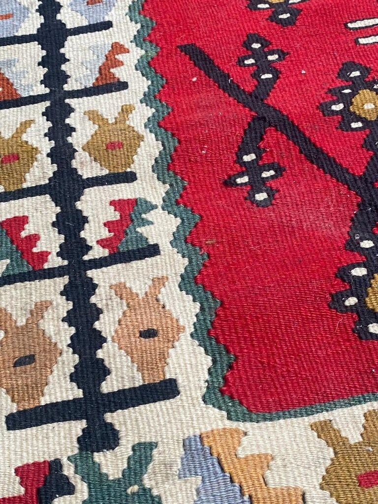 Vintage Turkish Kilim 125x63 cm