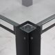 1980s Square Dutch design coffee table
