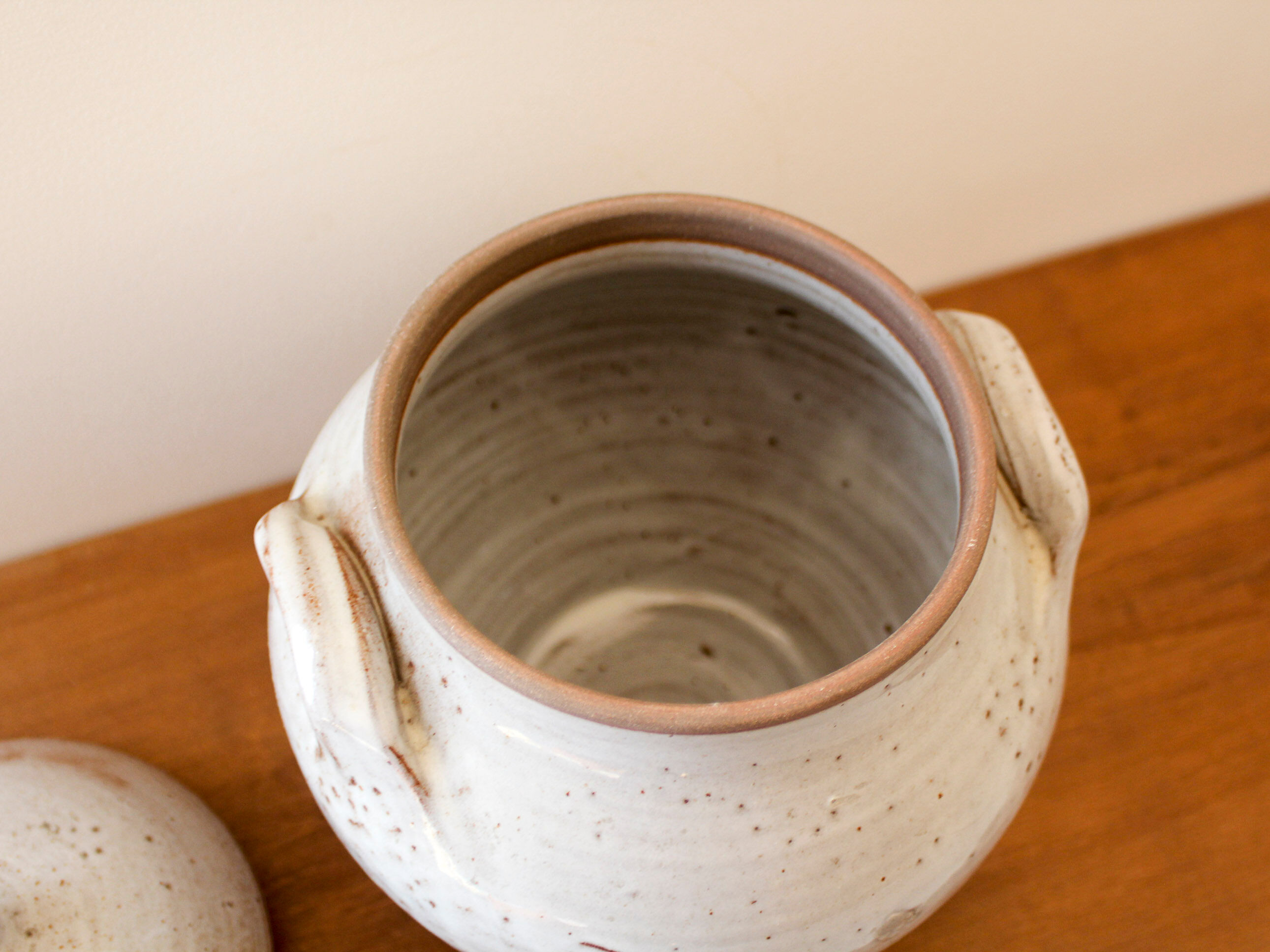 Roger Jacques sandstone pot