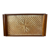 Art Deco marquetry tray