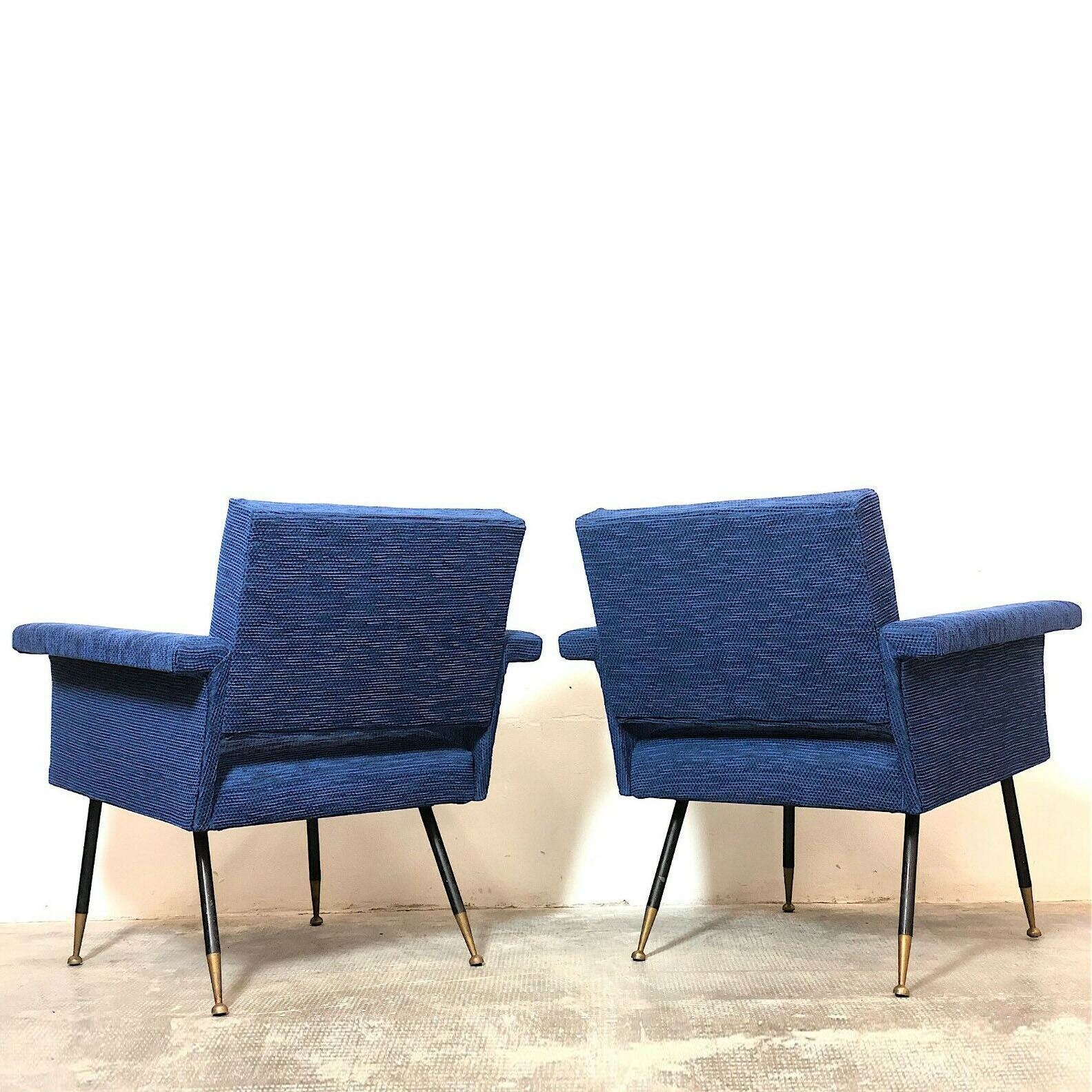 Pair of lounge chairs Renzo Minotti, Italy, 60s
