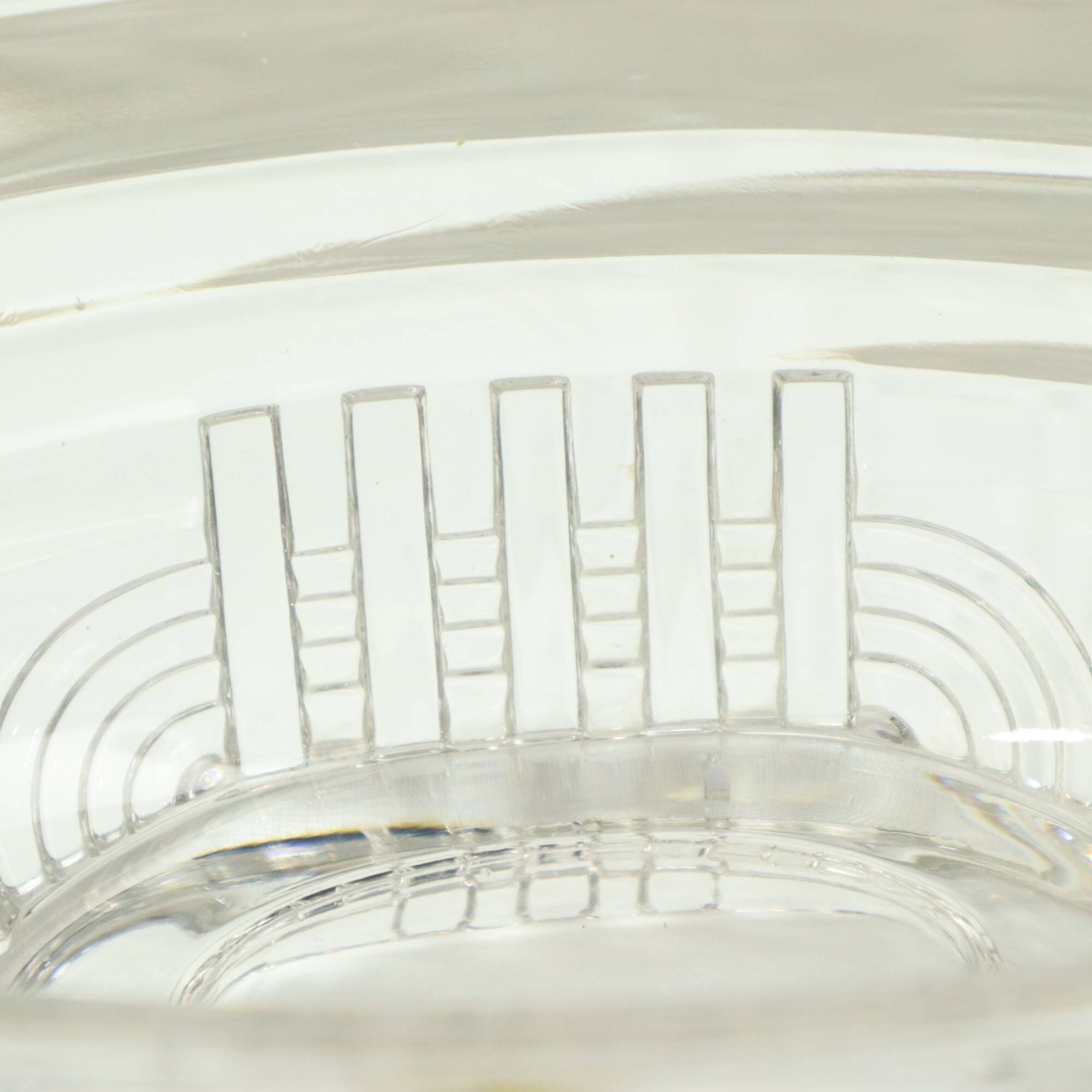 Art Deco Fruit Bowl Coupe Marcelle Val Saint Lambert 1935