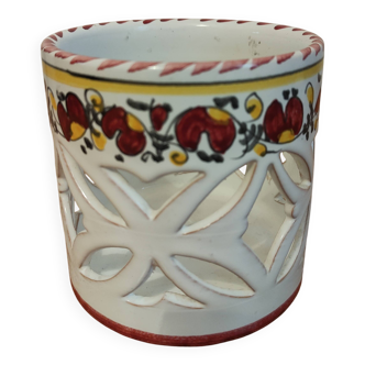 Fima Deruta Candle Holder