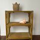 Rattan shelf