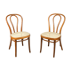 Vintage Bentwood Bistro Chairs, set of 2