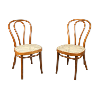 Vintage Bentwood Bistro Chairs, set of 2