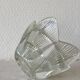 Bougeoir verre forme tulipe