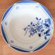 Vintage round half-porcelain dish