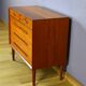 Commode en Teck de Ejvin Johansson Édition Gern Mobelfabrik 1960