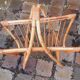 Vintage 1950s rattan magazine holder