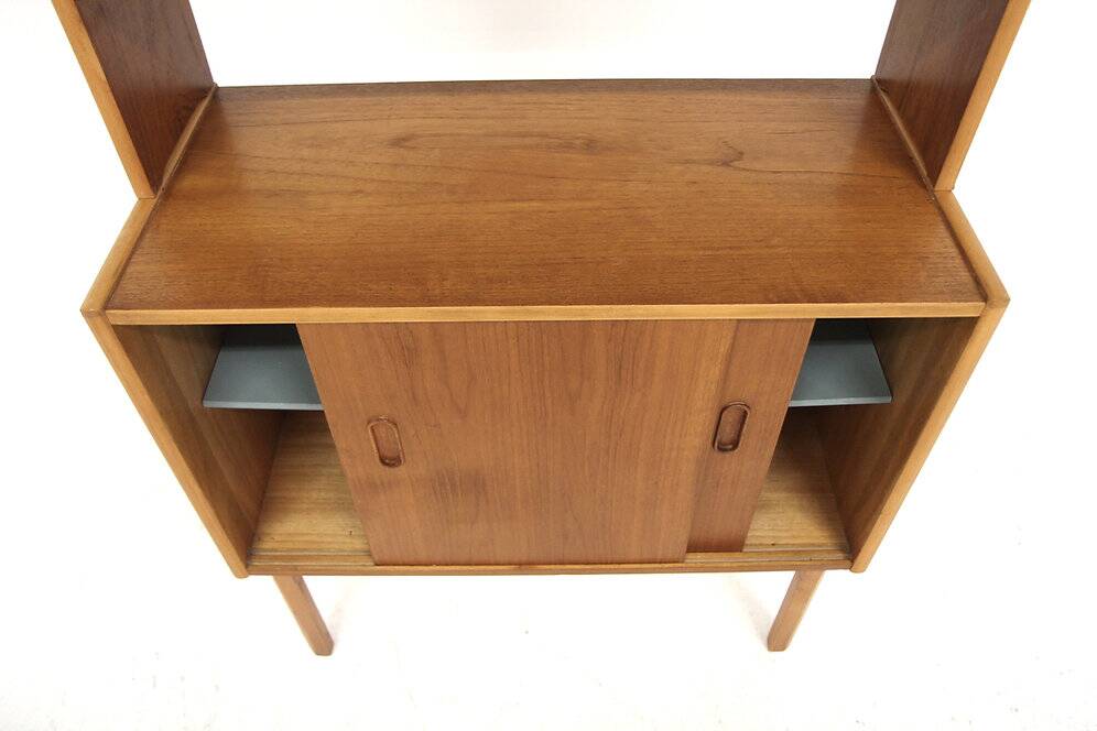 Scandinavian teak bookcase, Sweden, 1960
