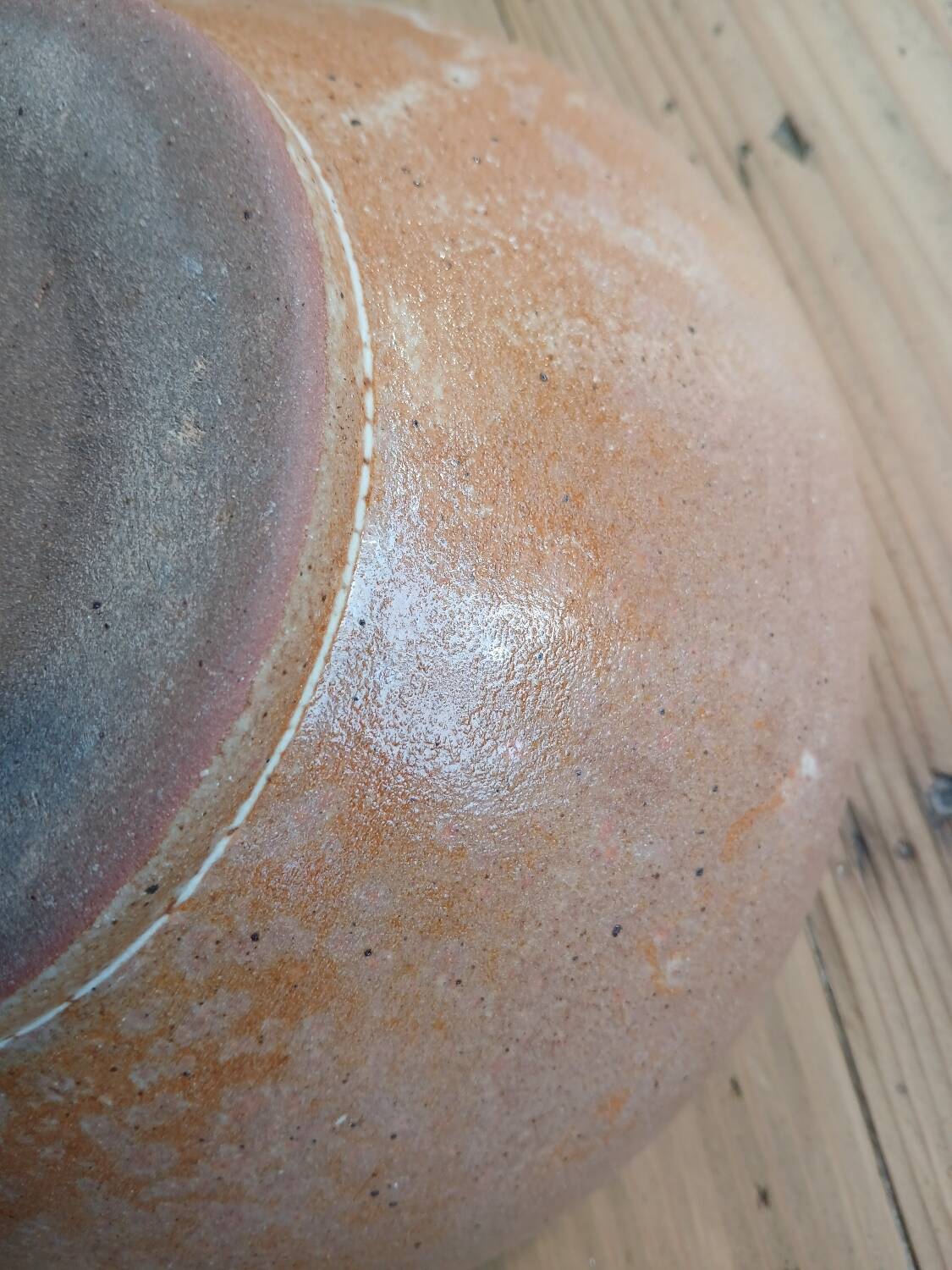 Stoneware salad bowl 22 cm