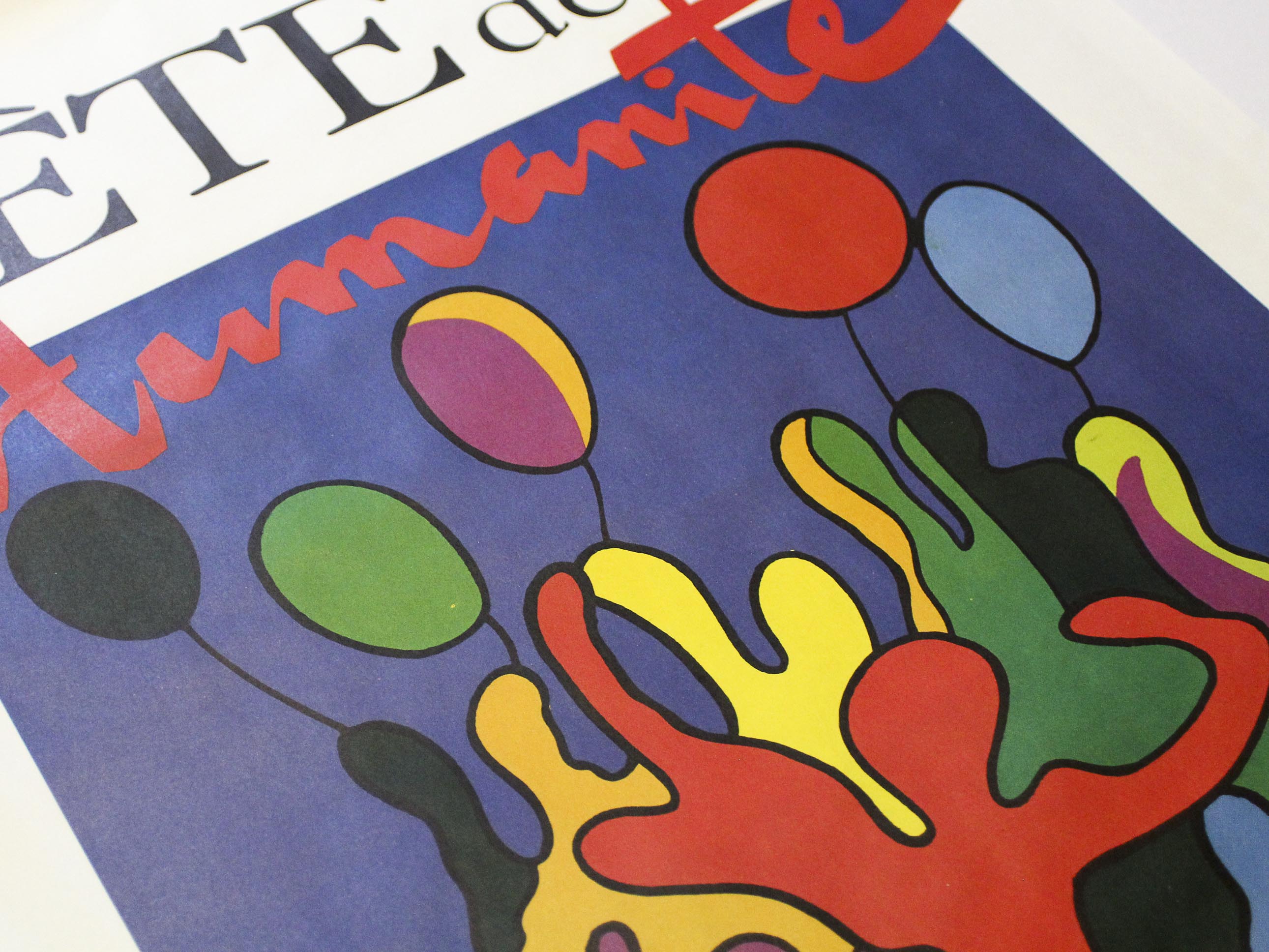 Poster of the Fête de l'Humanité 1990