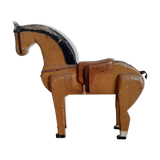 Cheval en bois ancien