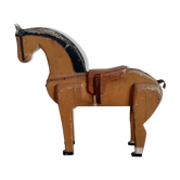 Antique wooden horse