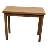 Console en bois, années 1970-1980