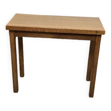 Wooden console, 1970s-1980s