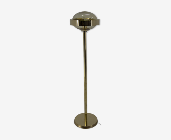 Lampadaire en laiton du milieu du siècle par Kamenicky Senov, années 1970