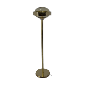 Midcentury Brass Floor Lamp by Kamenicky Senov, 1970s