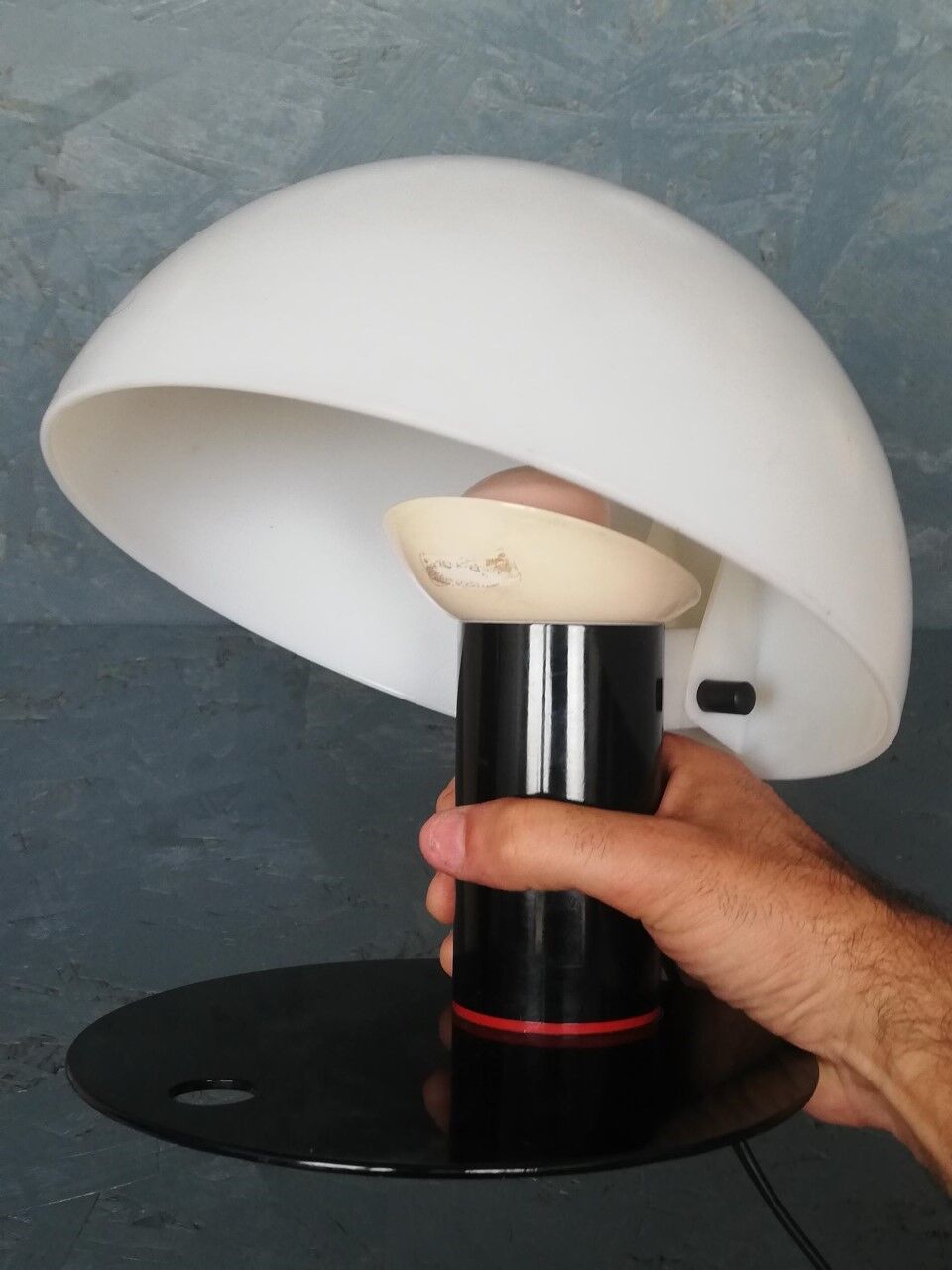 Italian lamp 70s Franco Mirenzi for Valenti Luce