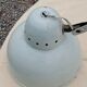 Adjustable metal accordion wall lamp from the 50s aluminum lampshade