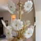 Murano glass flower chandelier, 1970s
