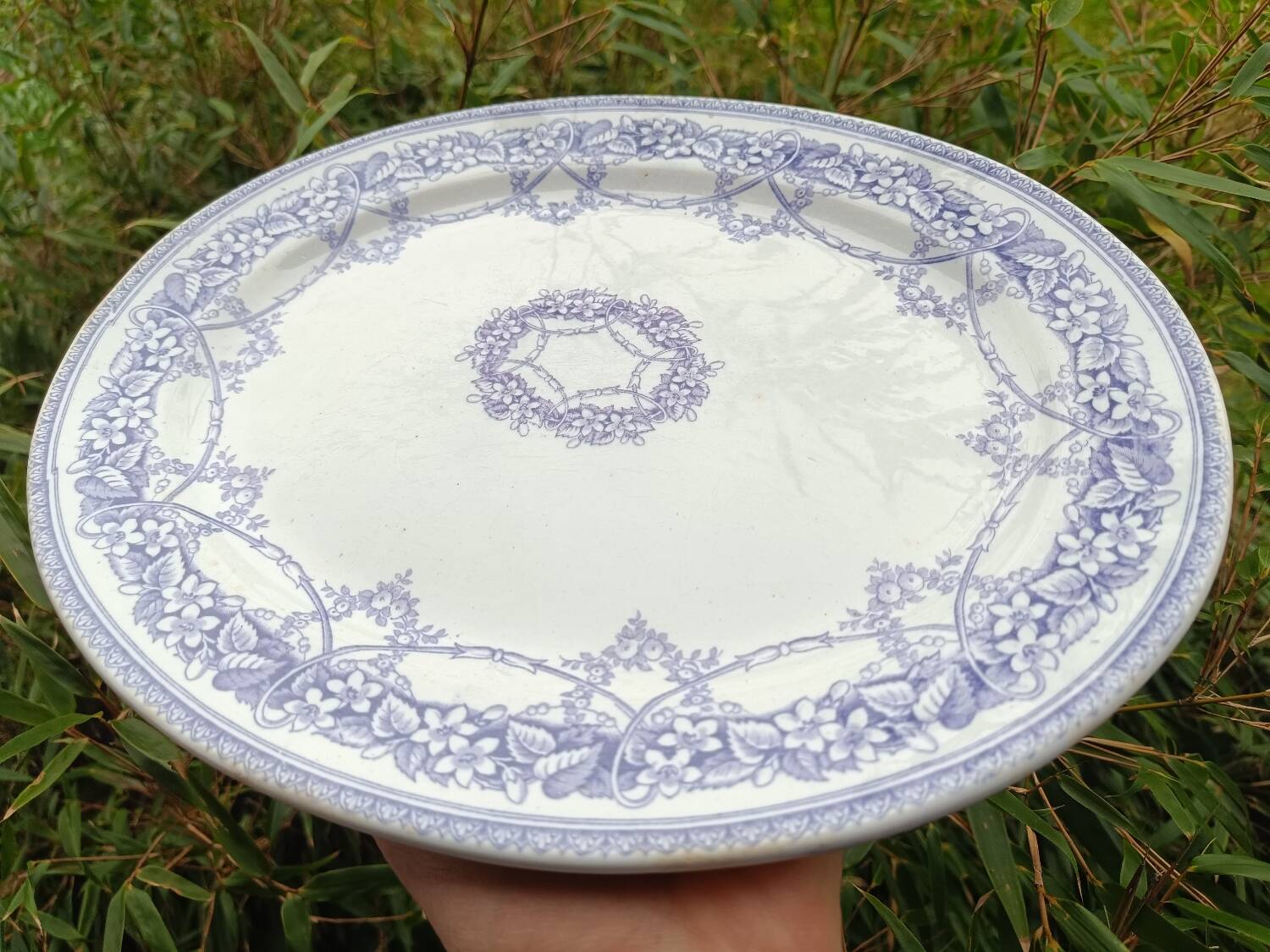 Ironstone plate