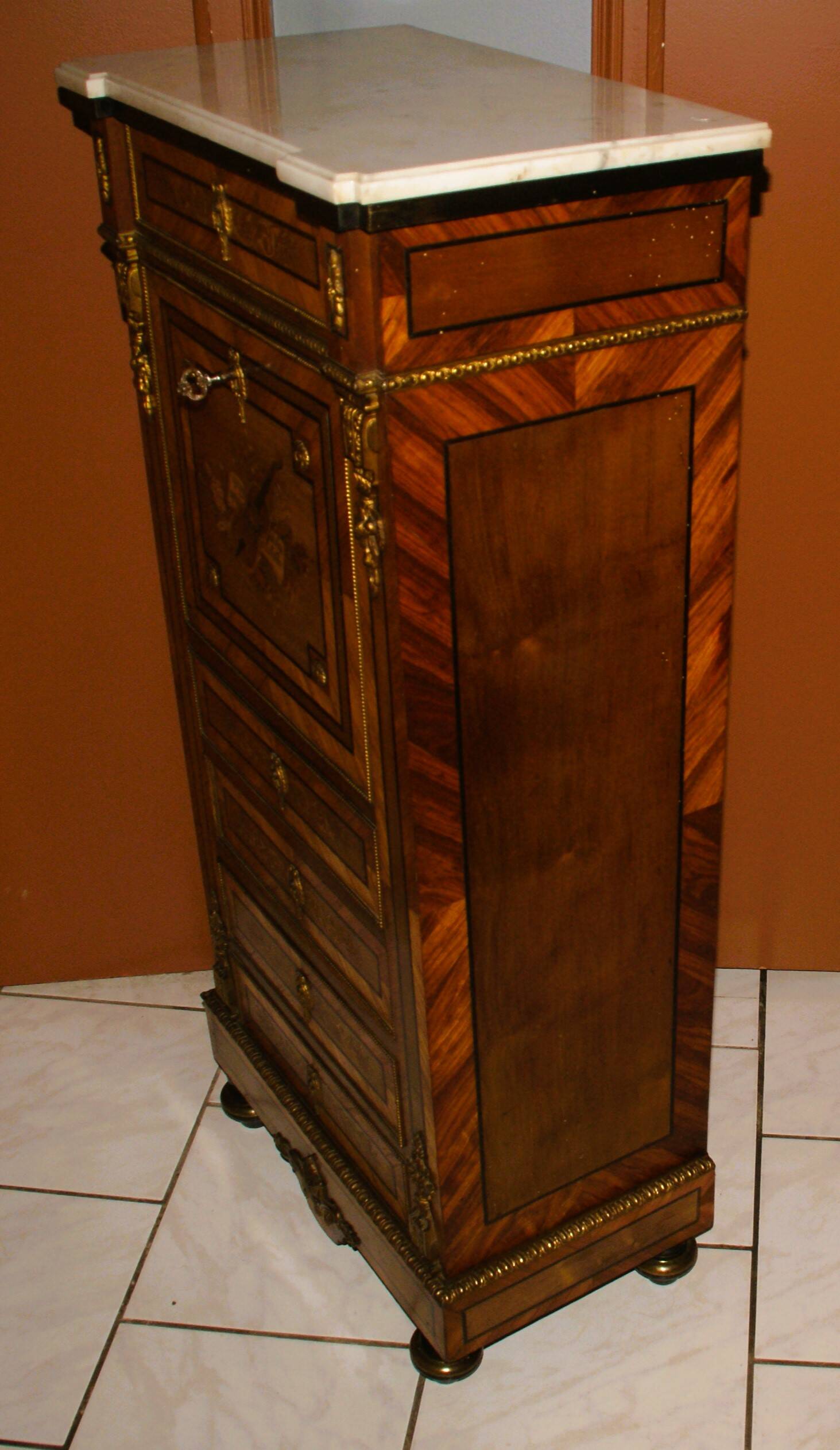 Petit secrétaire d'éphèbe,Epoque Napoleon III