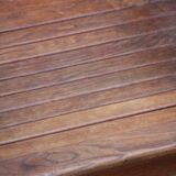 Chair Reconstruction solid oak France 1950