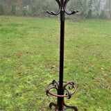 Old bistro parrot coat holder
