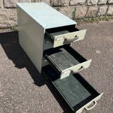 Vintage Metal Drawer Unit