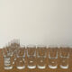 Set de 10 verres liqueur «pippi » Kosta Boda