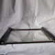Black Art Deco tray with mirror