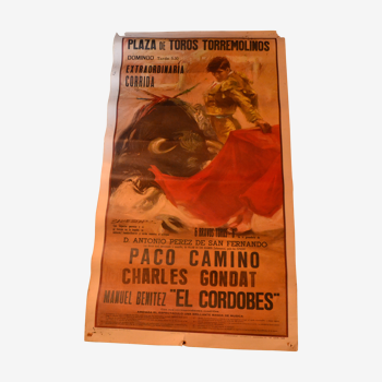 Affiche corrida 1964