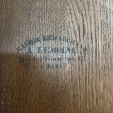 Lemarchand-Lemoine: Scriban cabinet stamped Napoleon III period in marquetry