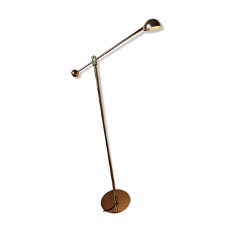 Golden floor lamp