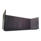 Plexiglas wall shelf
