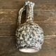 Old pitcher annette roux fat lava ceramics grey & bubbles
